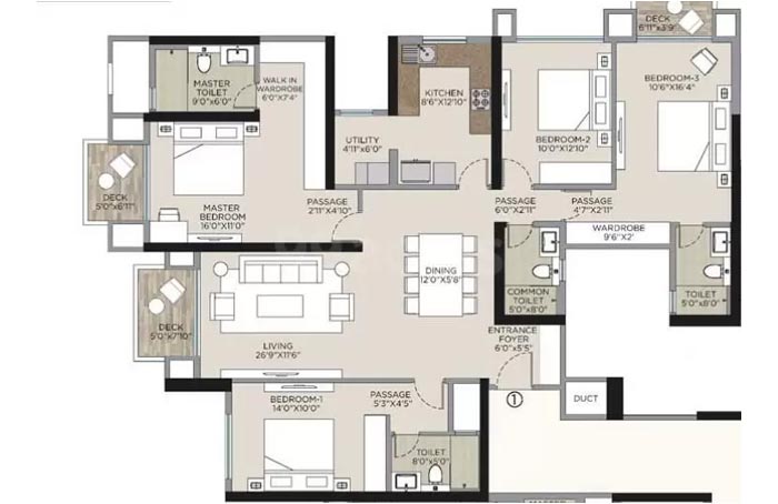 Embassy Citadel Worli  sales office